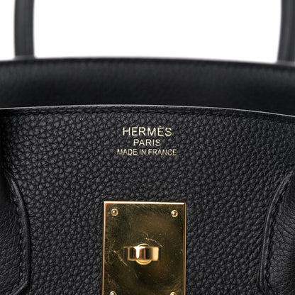 Hermes Togo Birkin 35 Black 7 of 8