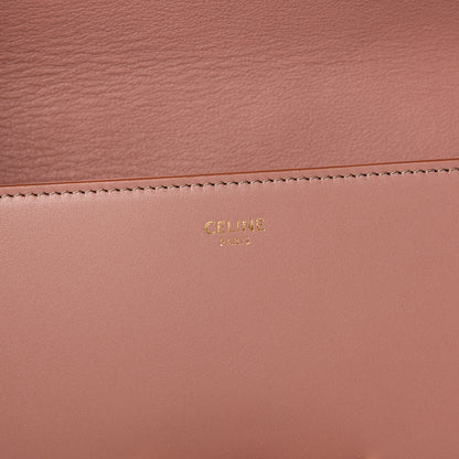 Celine Shiny Calfskin Medium Chain Maillon Triomphe Antique Rose 5 of 8