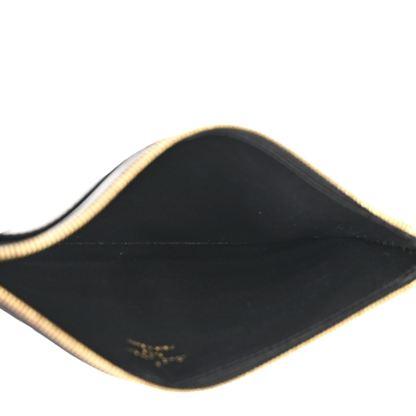 Monogram Slim Purse Black