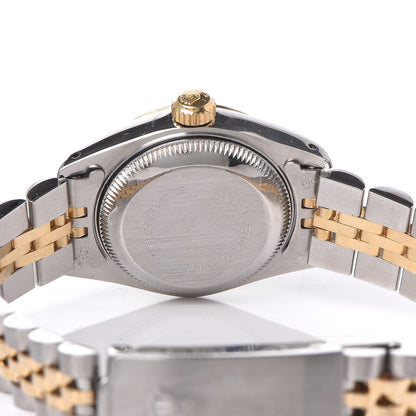 Rolex Stainless Steel 18K Yellow Gold 26mm Oyster Perpetual Datejust Watch Champagne 69173 5 of 6