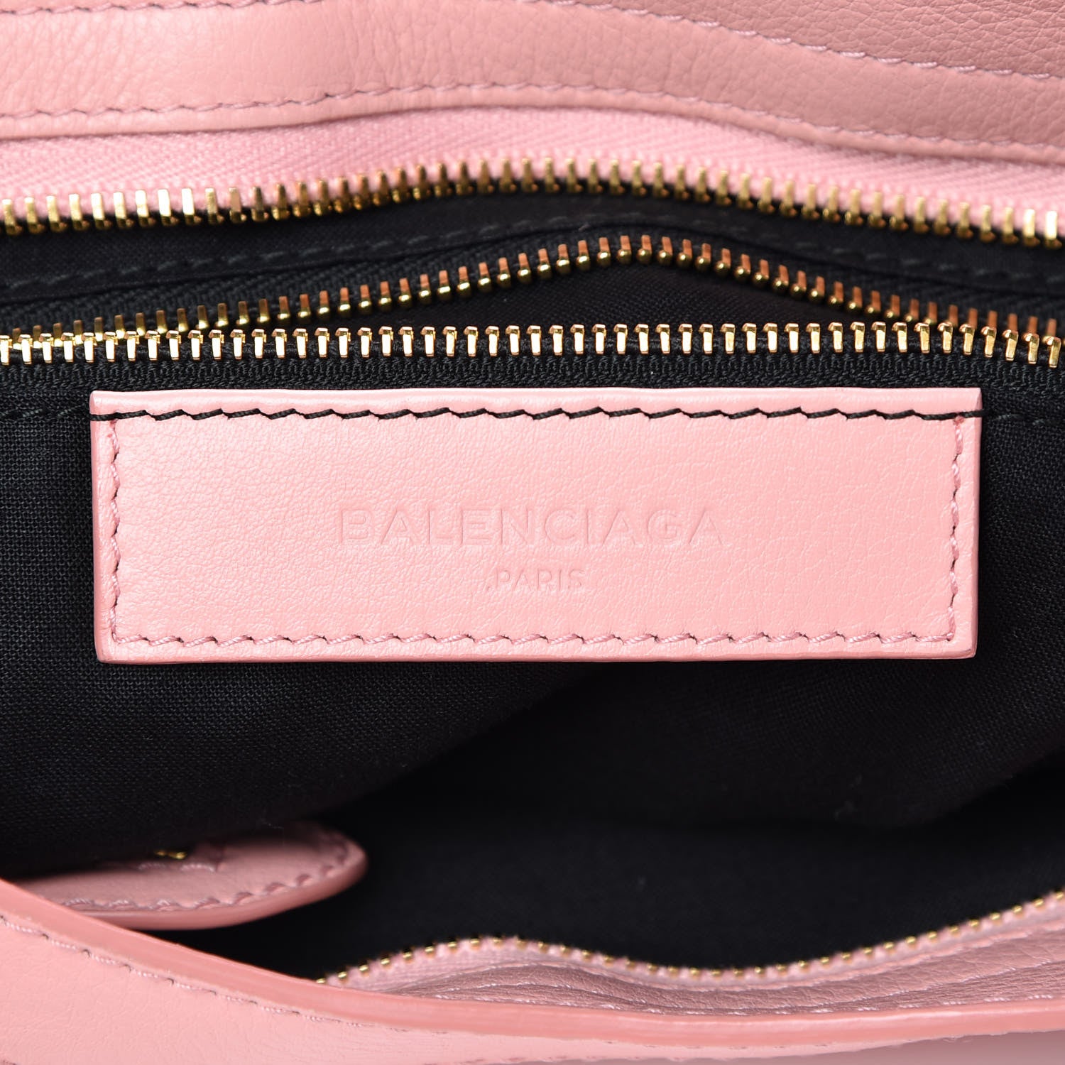 Balenciaga Veau Amp Plate Gold Hardware City Rose 7 of 16