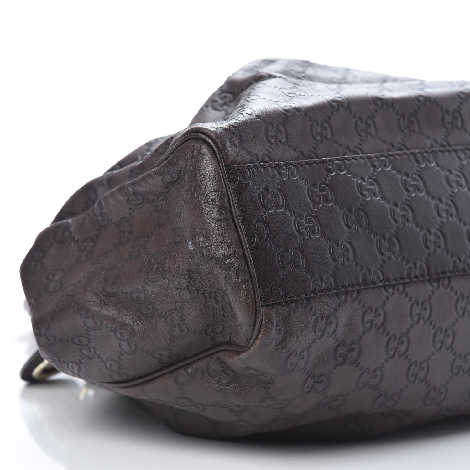 Gucci Guccissima Medium Sukey Tote Chocolate 9 of 13