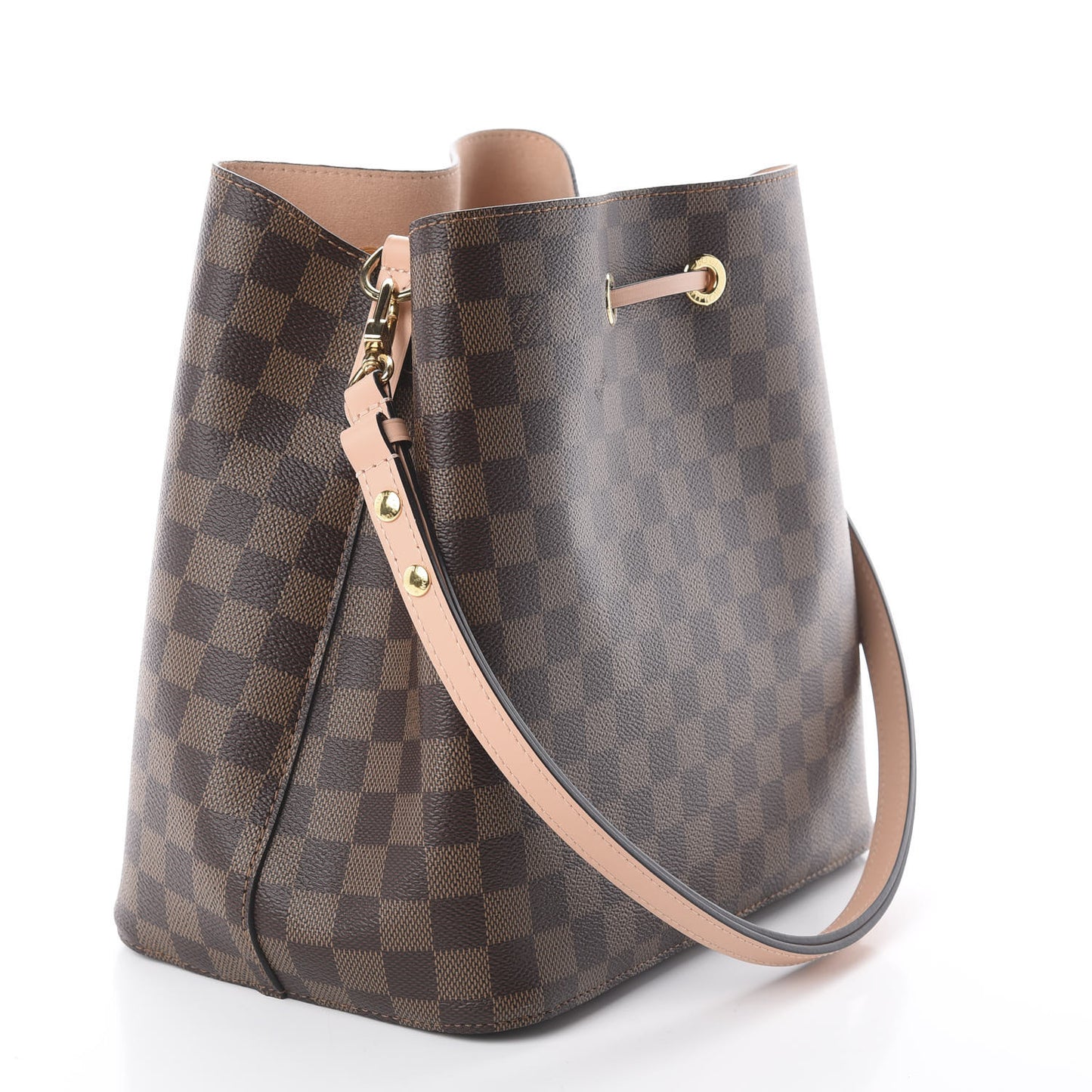 Damier Ebene Neonoe MM Venus Pink