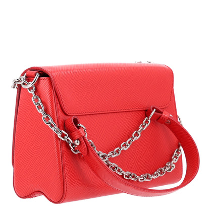 Louis Vuitton Epi Twist Shoulder Bag MM Coquelicot 5 of 11