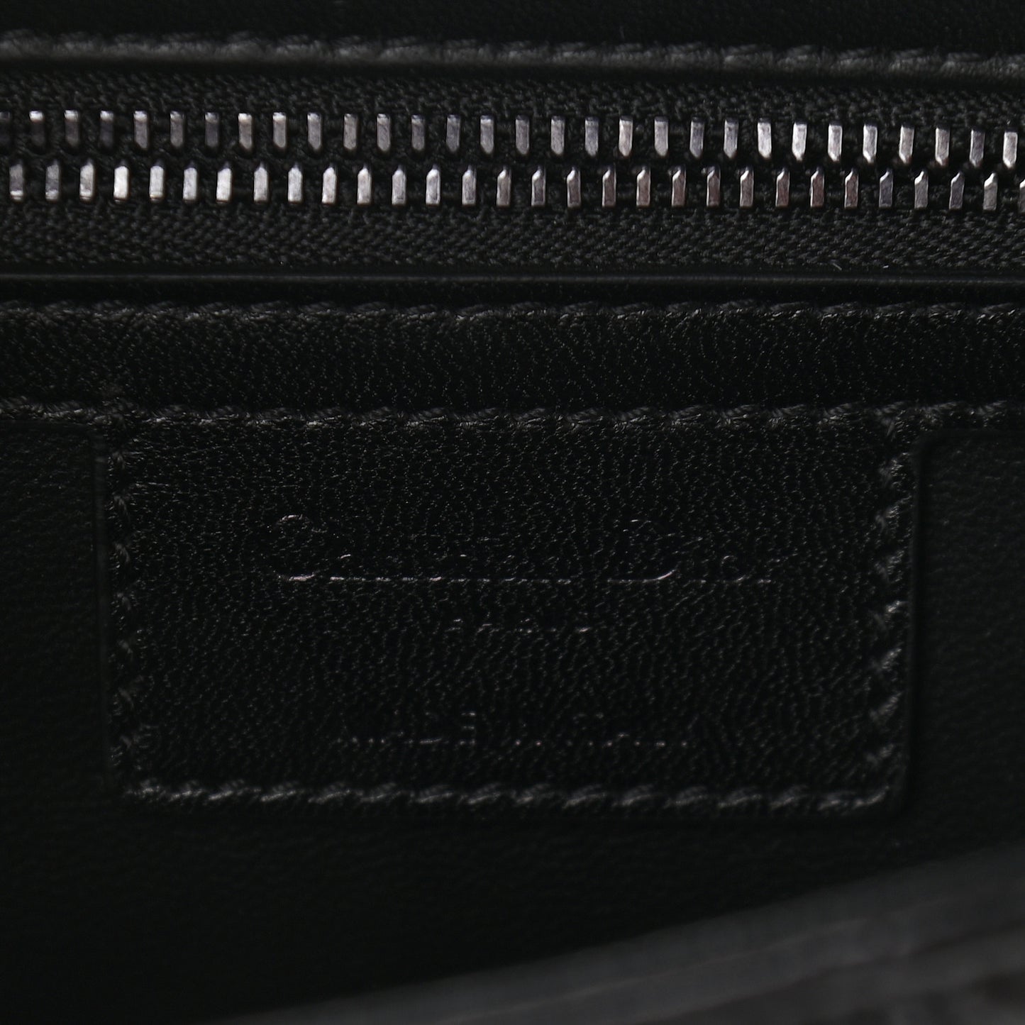 Calfskin Macrocannage Small Caro Bag Black