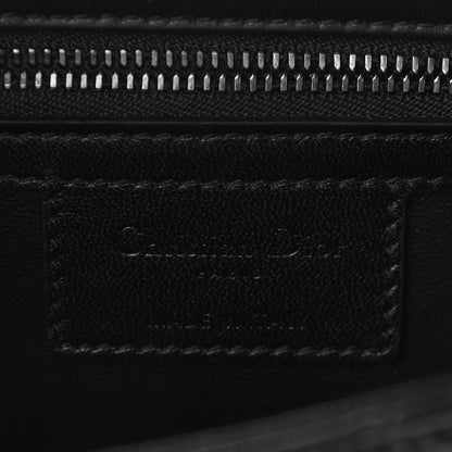 Christian Dior Calfskin Macrocannage Small Caro Bag Black 6 of 9