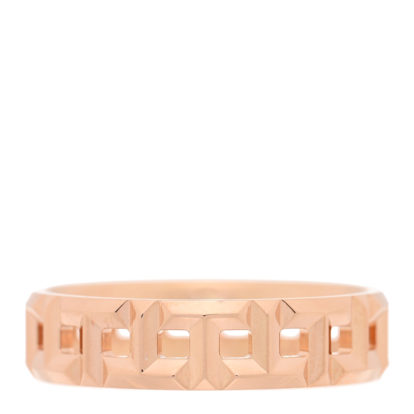 18K Rose Gold T True Wide Ring 63 10.25