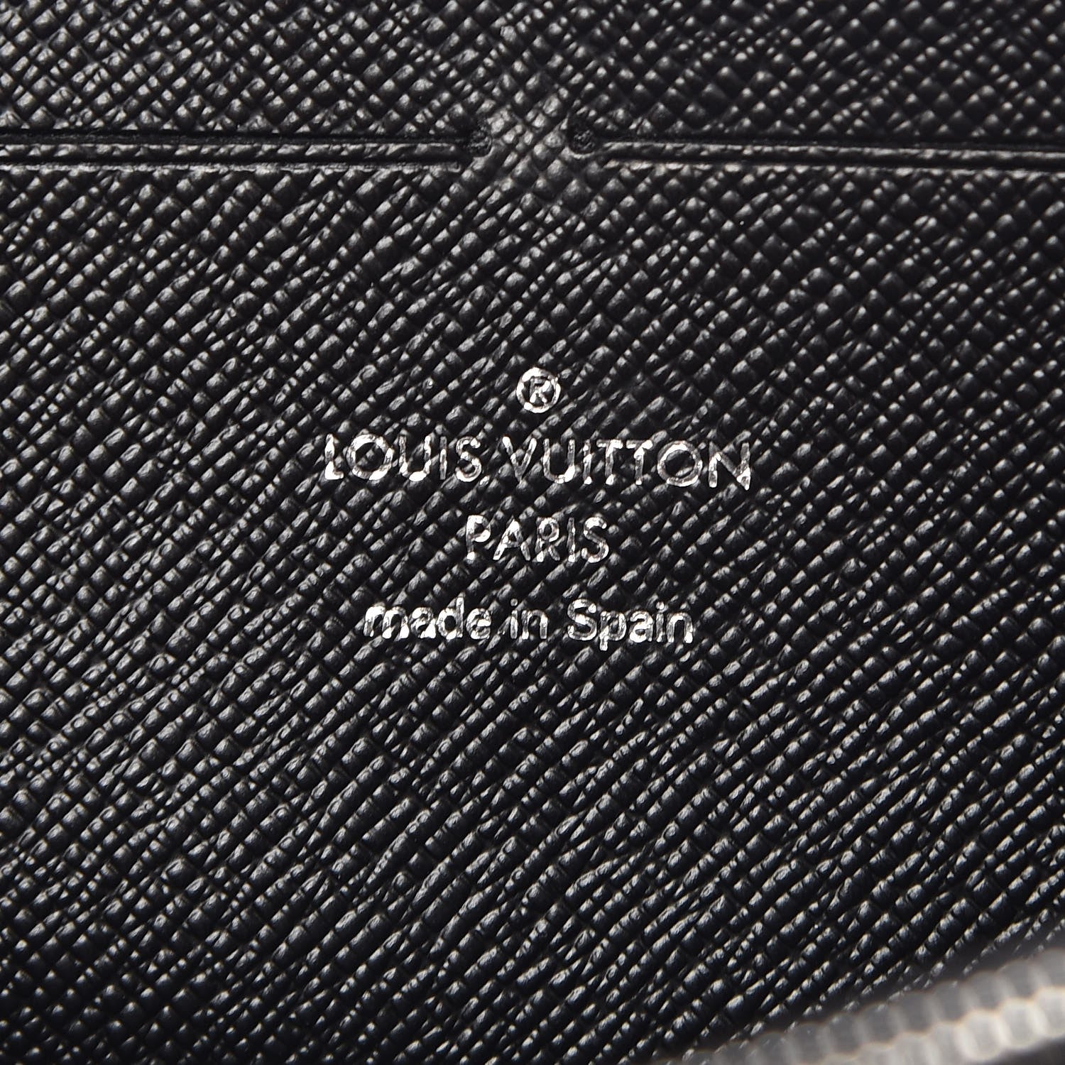 Louis Vuitton Epi Clemence Wallet Black 6 of 8