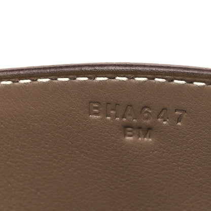 Hermes Togo Sac A Depeches 21 Messenger Bag Etoupe 7 of 11