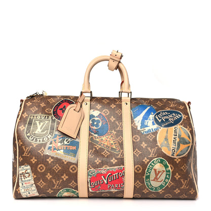 Louis Vuitton Monogram Flight Mode Keepall Bandouliere 45 1 of 7