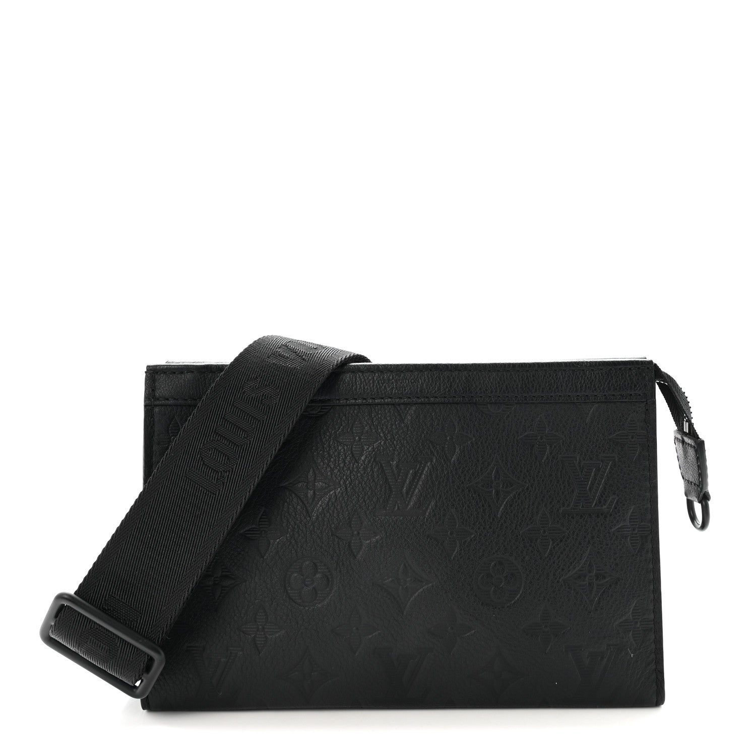 Louis Vuitton Calfskin Monogram Shadow Gaston Wearable Wallet 1 of 9