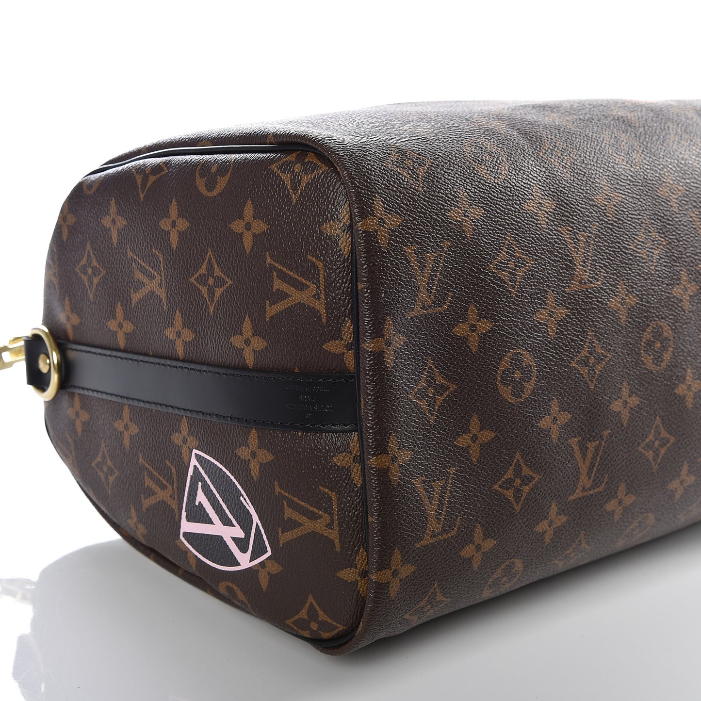 Monogram My World Tour Speedy Bandouliere 30 Black