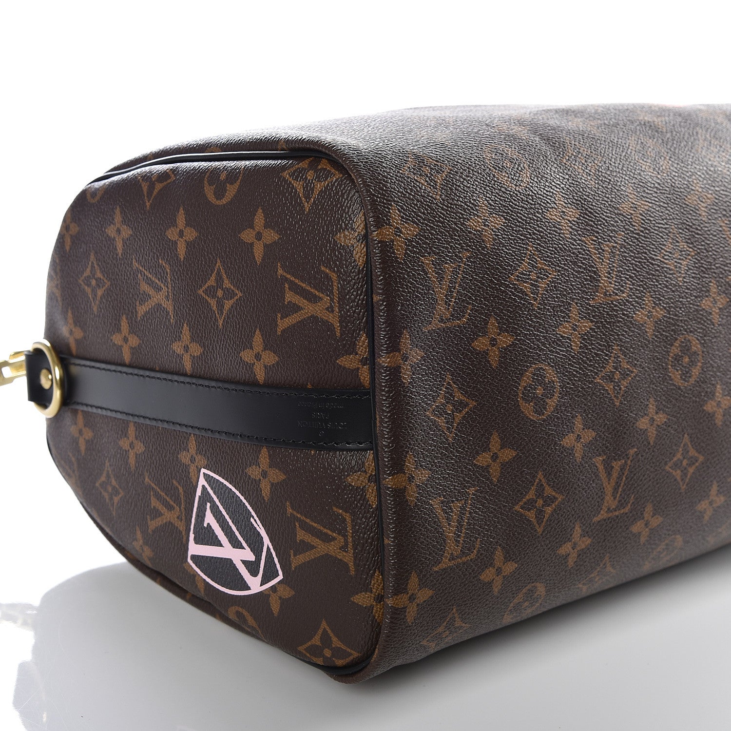 Louis Vuitton Monogram My World Tour Speedy Bandouliere 30 Black 6 of 9