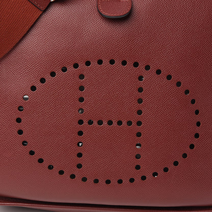 Hermes Epsom Evelyne III GM Rouge H 14 of 19
