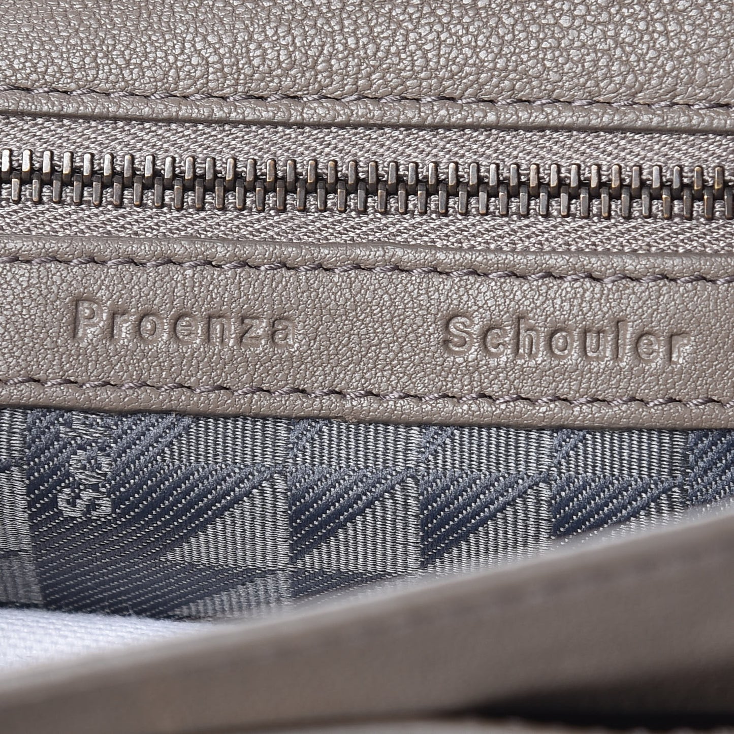 Lambskin Tiny PS1 Satchel Smoke