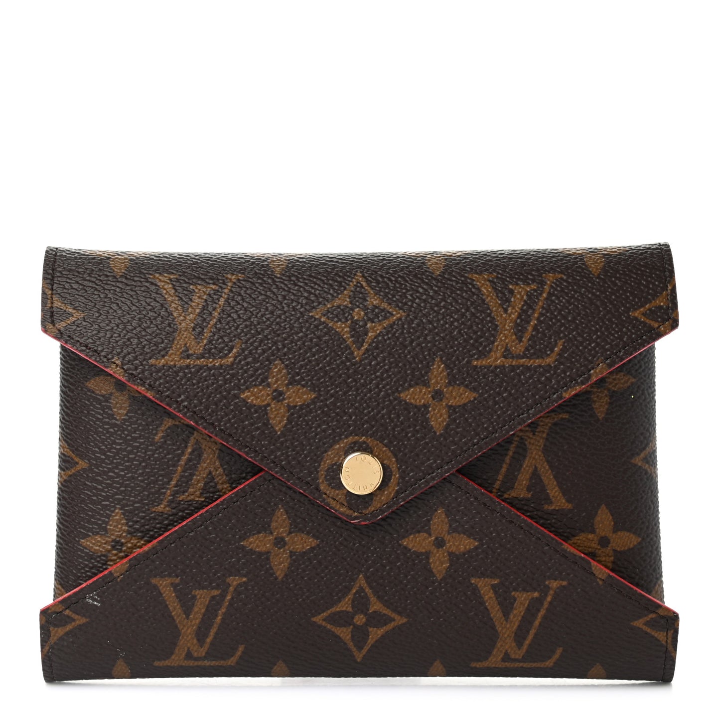 Monogram Medium Kirigami Pochette Insert Coquelicot