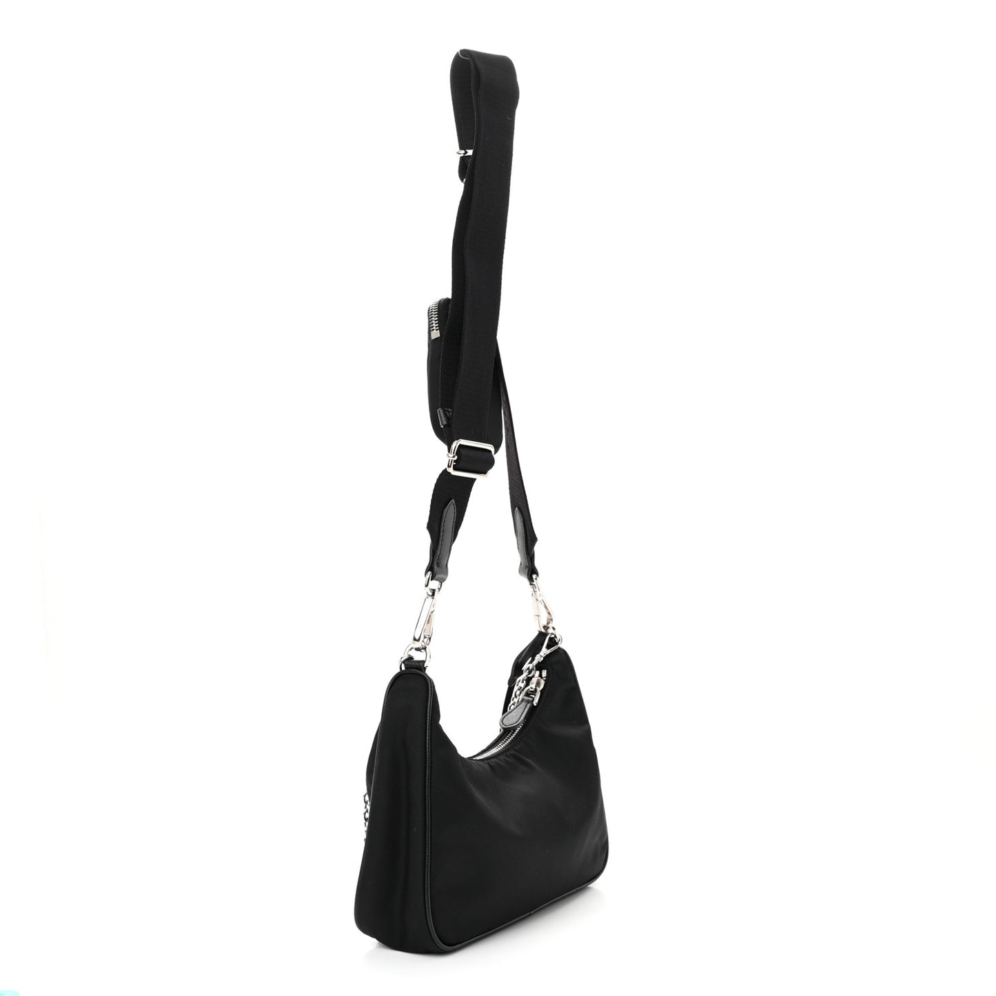 Nylon Re-Edition 2005 Shoulder Bag Black