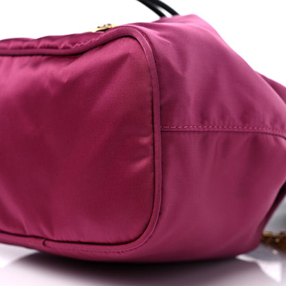 Versace Nylon Medusa Bucket Bag Dahlia Black 9 of 10