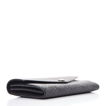 Louis Vuitton Empreinte Sarah Wallet NM Black 4 of 9