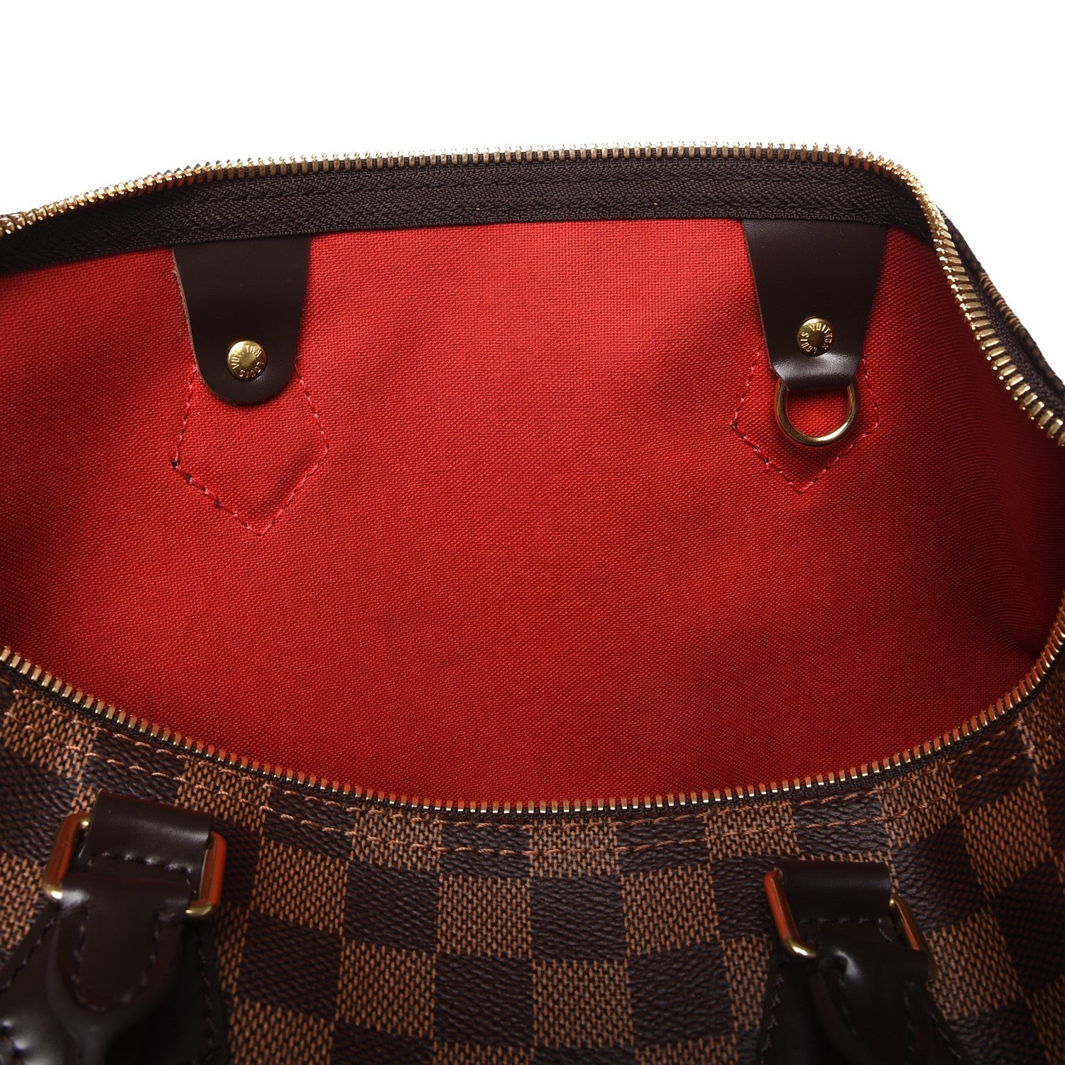 Louis Vuitton Damier Ebene Speedy Bandouliere 35 9 of 13