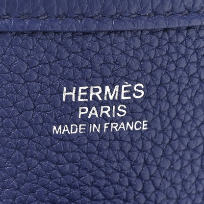Hermes Taurillon Maurice Evelyne III PM Bleu Saphir 6 of 11