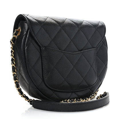 Chanel Caviar Quilted Small Messenger Flap Black 3 of 9