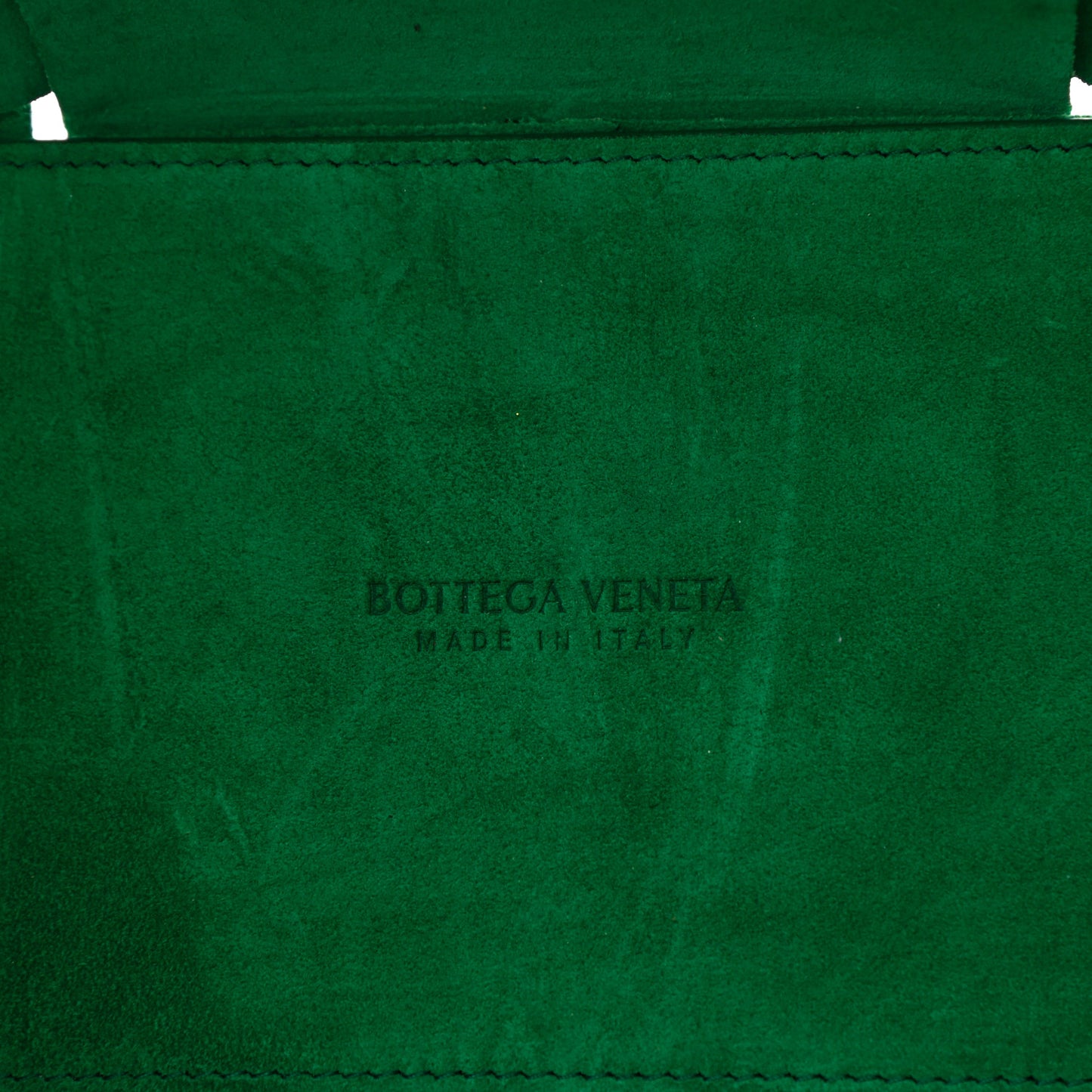 Nappa Maxi Intrecciato Medium Arco Tote Racing Green