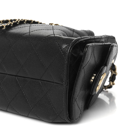 Chanel Caviar Quilted Mini Chanel 25 Handbag Black 28 of 28