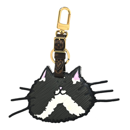 Louis Vuitton Epi Monogram Catogram Bag Charm Key Holder Gris 2 of 5