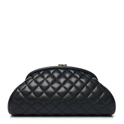 Chanel Caviar Quilted Timeless Clutch Black 1 of 10