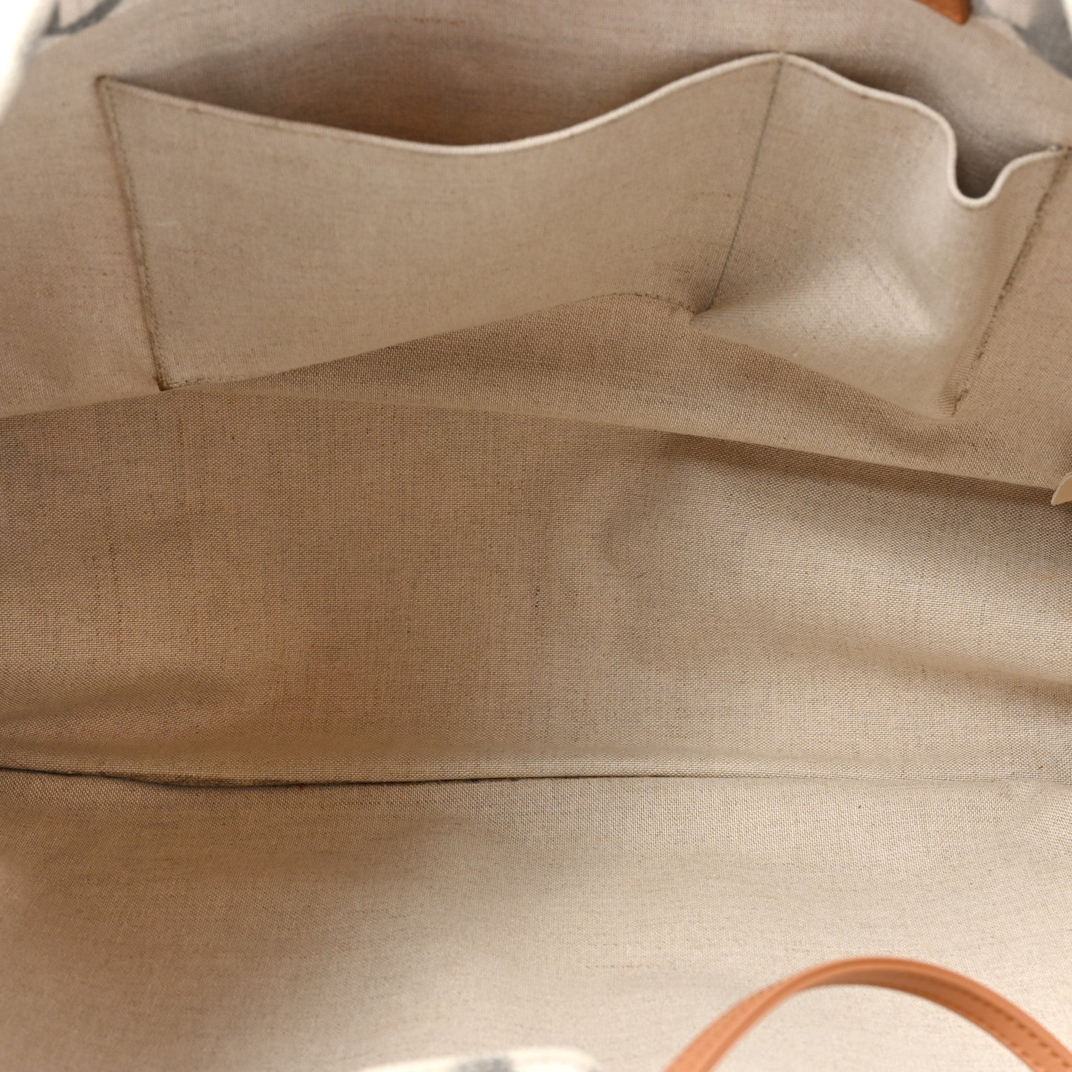Chanel Canvas Large Iliad Shopping Tote Beige 5 of 13