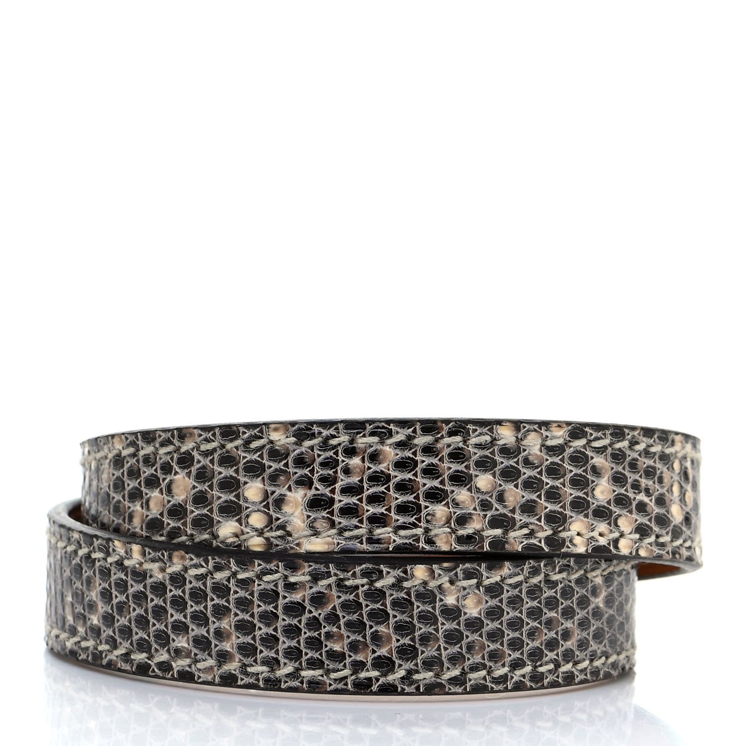 Hermes Lizard Kelly Double Tour Bracelet T2 Ombre 3 of 4