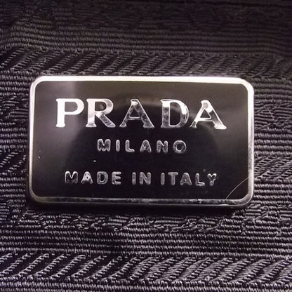 Prada Tessuto Leather Chain Strap Black 10 of 11