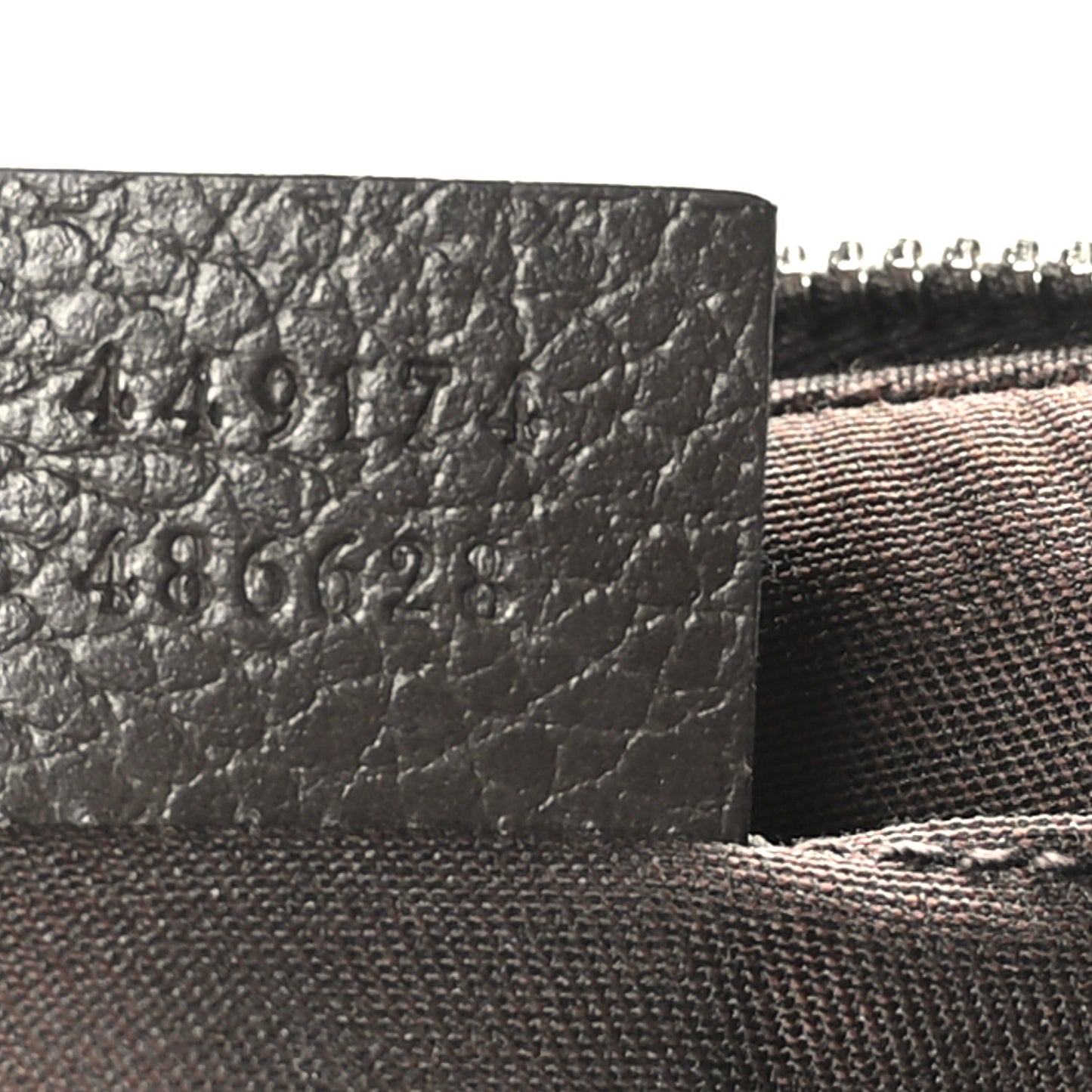 Monogram Dollar Calfskin Belt Bag Beige Ebony Testa di Moro Marrone Scuro