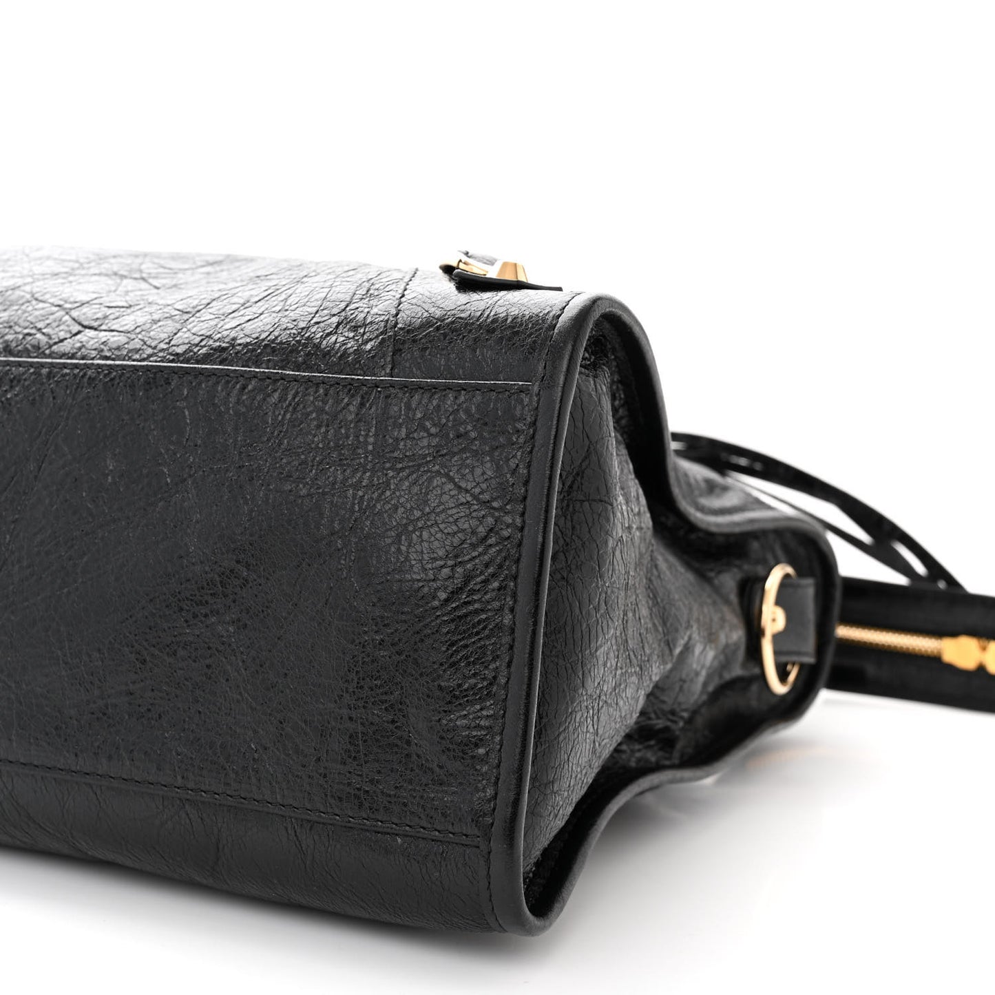 Agneau Classic Gold Hardware City Black