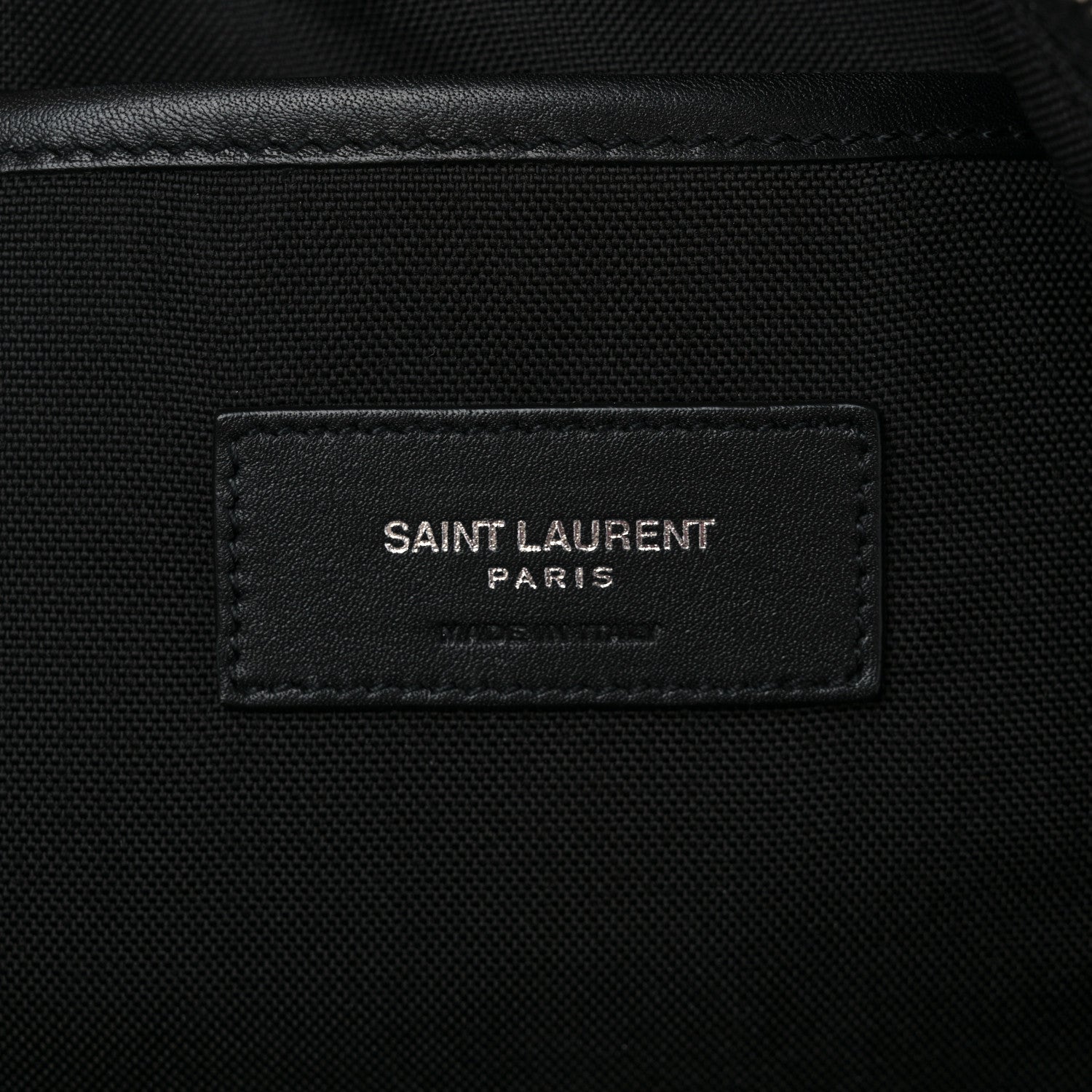 Saint Laurent Canvas Cit-E Backpack Black 6 of 12