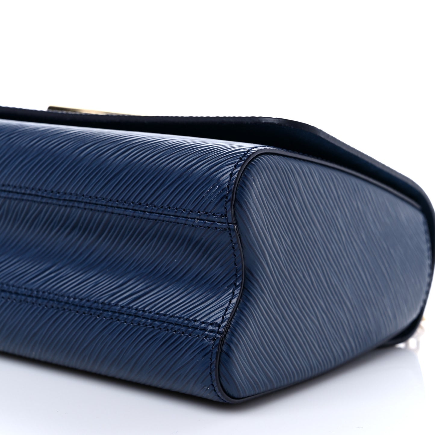 Epi Twist Shoulder Bag MM Indigo