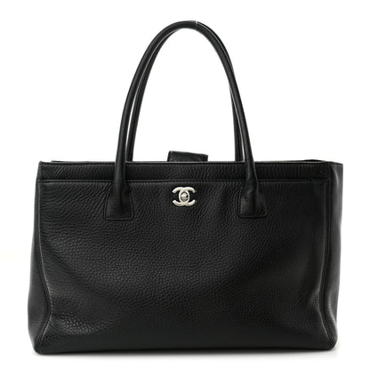 Chanel Deerskin Cerf Executive Shopper Tote Black 1 of 14