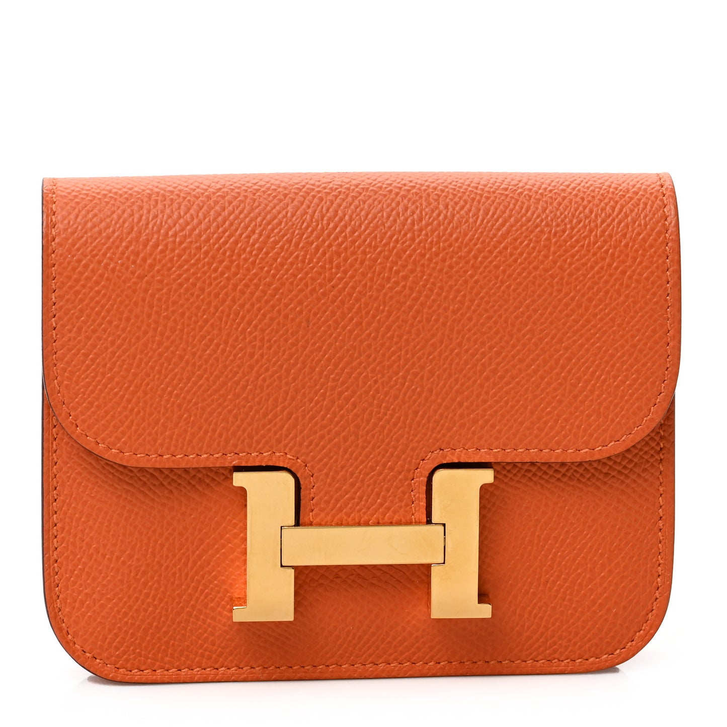 Epsom Constance Slim Wallet Orange