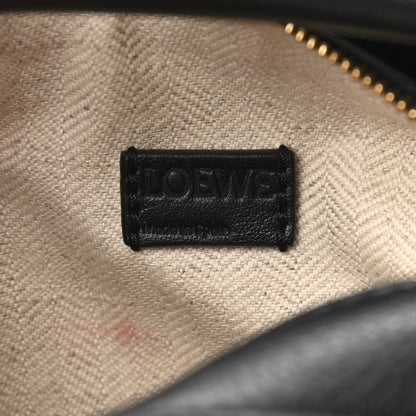 Loewe Calfskin Puzzle Bag Black Cream 6 of 11