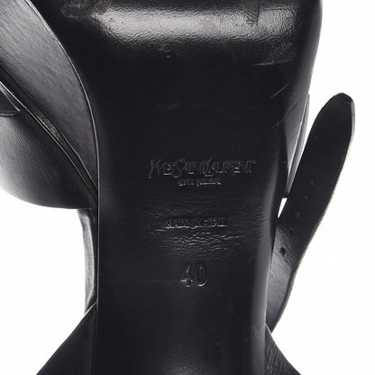 Louis Vuitton Calfskin Tribute 75 Platform Sandals 40 Black 9 of 11