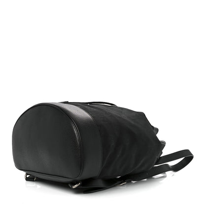 Gucci Econyl Nylon Monogram Off The Grid Drawstring Bucket Backpack Black 10 of 12