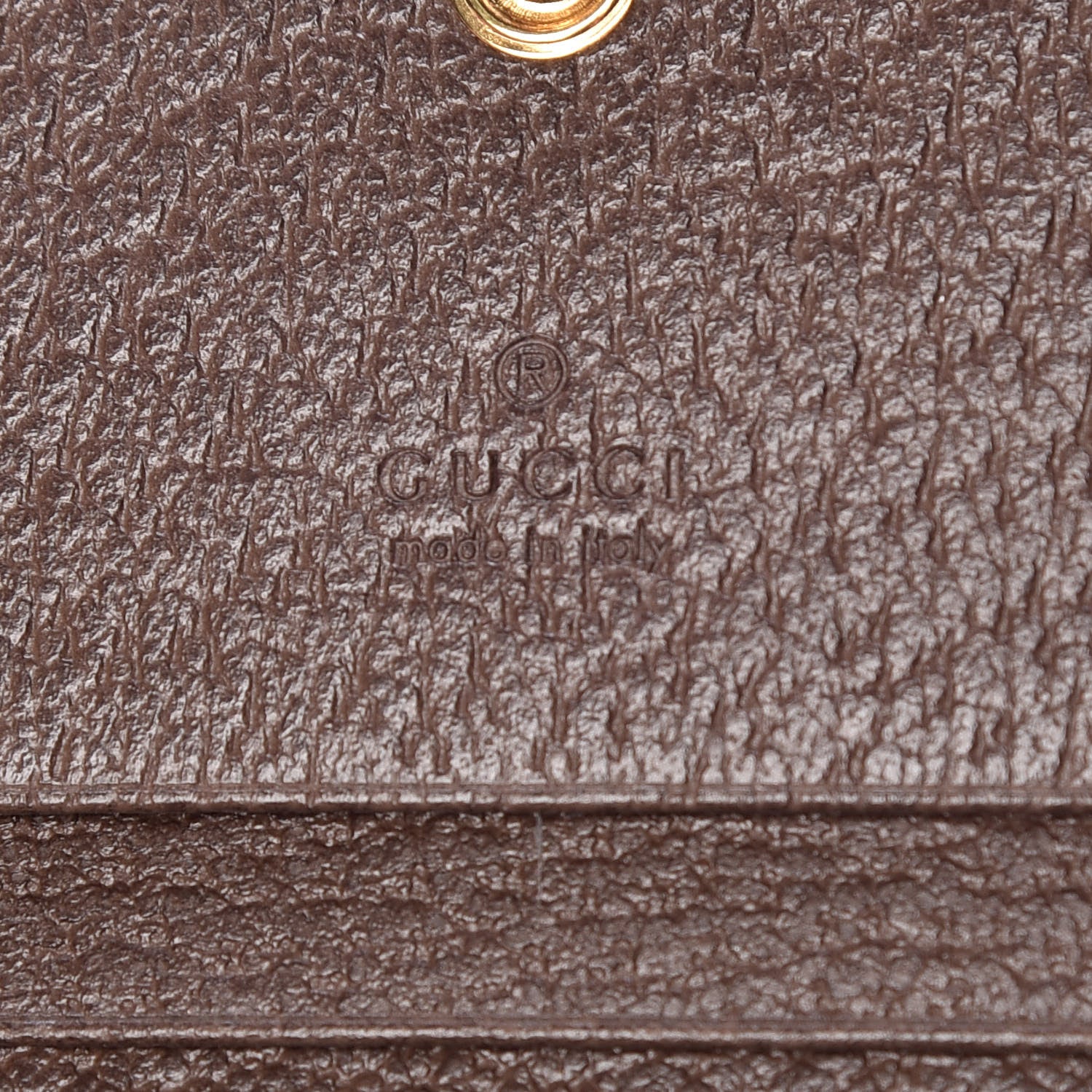 Gucci GG Supreme Monogram Web Ophidia Card Case Beige New Acero 7 of 8