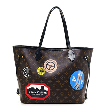 Louis Vuitton Monogram World Tour Neverfull MM 1 of 21