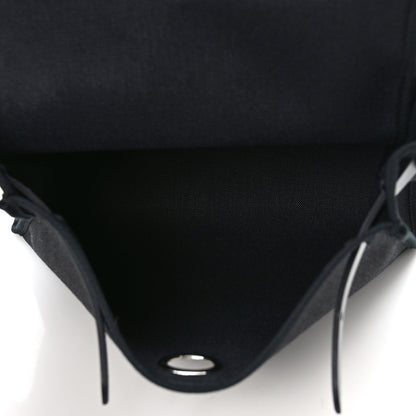 Hermes Toile Vache Hunter Herbag Zip PM 31 Black 5 of 9
