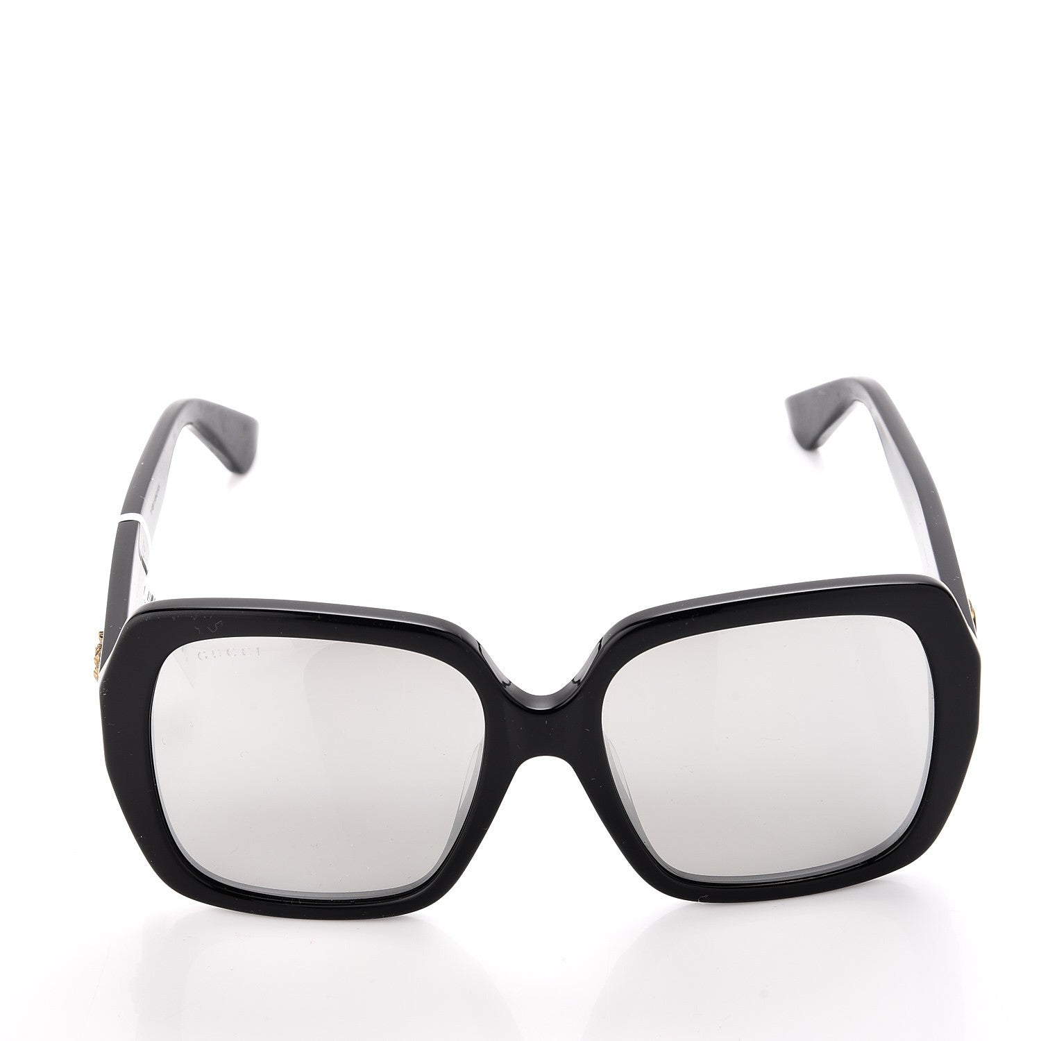 Gucci Acetate Square Frame GG 0096/A Sunglasses Black 2 of 6