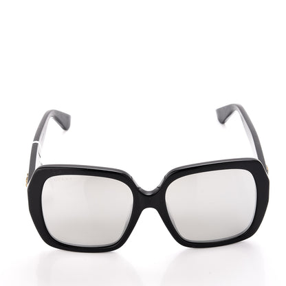 Gucci Acetate Square Frame GG 0096/A Sunglasses Black 2 of 6