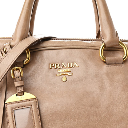 Prada Vitello Shine Bauletto Cammeo 8 of 11