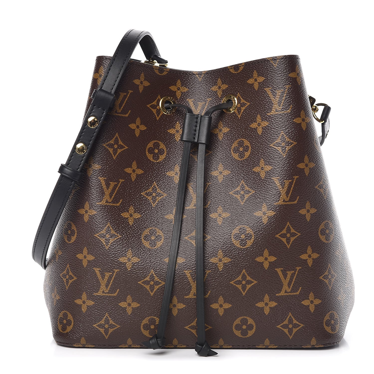 Louis Vuitton Monogram Neonoe MM Black 1 of 10