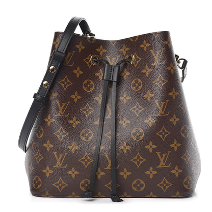 Louis Vuitton Monogram Neonoe MM Black 1 of 10
